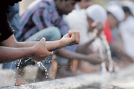 لترشيد استهلاك المياه - دراسة بحثية لإعادة تدوير مياه الوضوء في مساجد محافظة الانبار